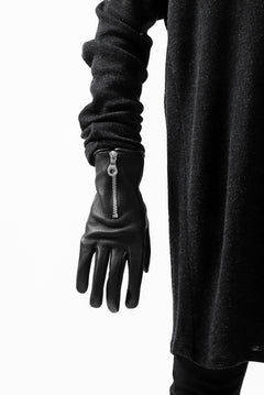 画像をギャラリービューアに読み込む, ISAMU KATAYAMA BACKLASH SMOOTH DEERSKIN ZIPPER GLOVE (BLACK)