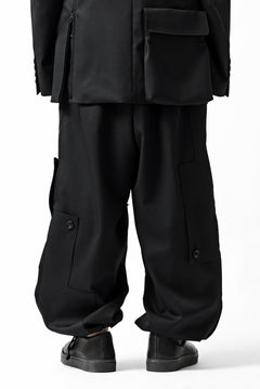 画像をギャラリービューアに読み込む, Y's BANG ON! No.189 GABARDINE PATCH WORK PANTS (BLACK)