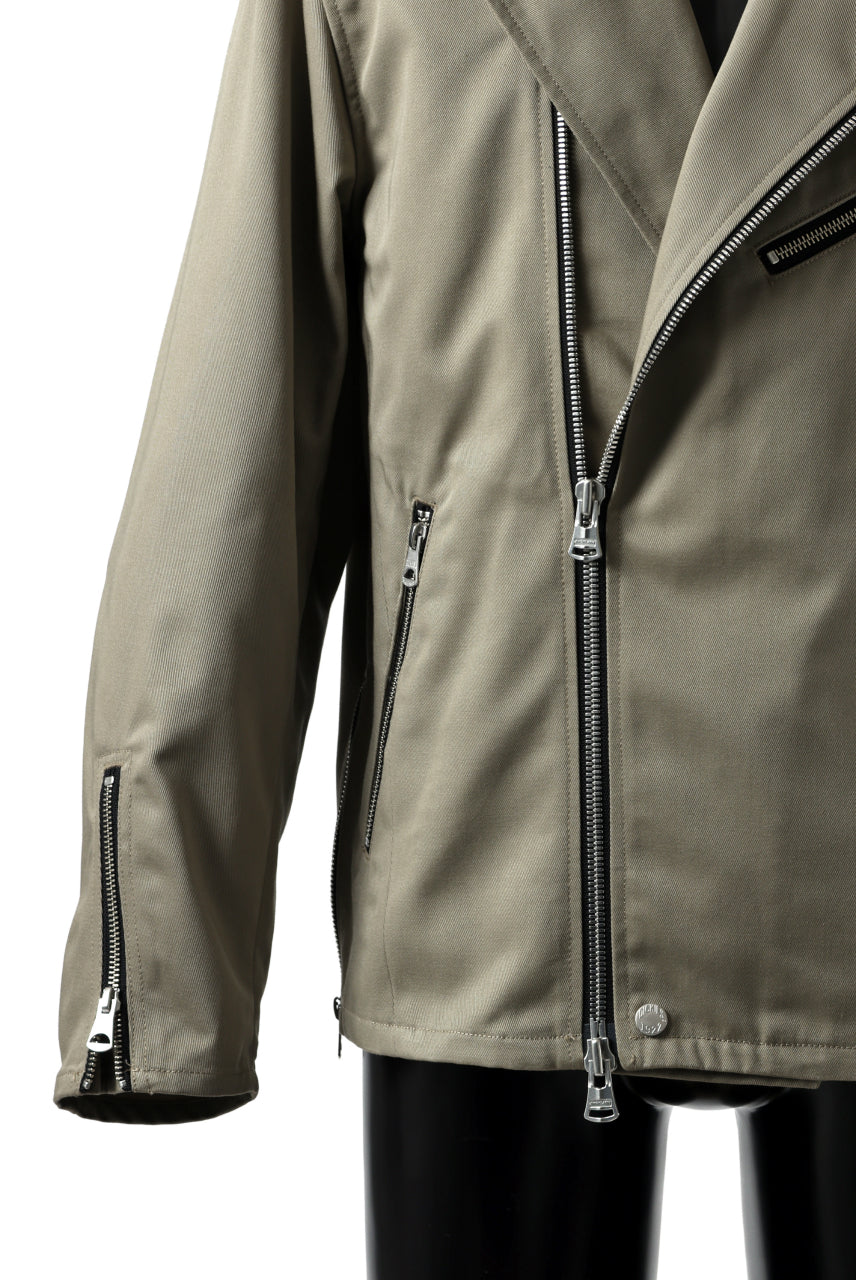 Load image into Gallery viewer, ISAMU KATAYAMA BACKLASH xx Dickies® DOUBLE RIDERS JACKET (KHAKI)