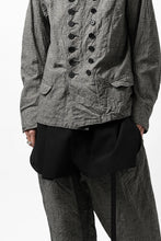 Load image into Gallery viewer, KLASICA VESSER WORK JACKET / ORIGINAL PONGEE NEP (GLEN CHECK)