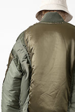 画像をギャラリービューアに読み込む, FACETASM DOCKING/LAYER FLIGHT JACKET (KHAKI)