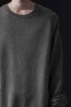 画像をギャラリービューアに読み込む, daub DYEING SWEAT PULLOVER / BRUSHED BACK TERRY FLEECE (TAUPE)