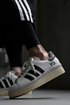 画像をギャラリービューアに読み込む, Y-3 Yohji Yamamoto HICHO LOW SNEAKERS (WHITE/BLACK/GREY)