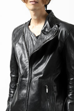 画像をギャラリービューアに読み込む, ierib exclusive peat zipper jacket  / smooth horse leather (BLACK)