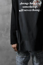 画像をギャラリービューアに読み込む, CHANGES VINTAGE REMAKE BOAT-NECK BAND L/S TEE (BLACK #F)