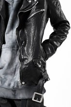 Load image into Gallery viewer, ISAMU KATAYAMA BACKLASH DOUBLE BREASTED JACKET / DOUBLE-SHOULDER OBJECT DYED (BLACK)