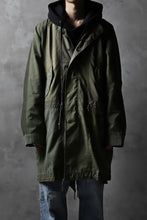 画像をギャラリービューアに読み込む, CHANGES VINTAGE REMAKE OVERSIZED MILITARY COAT (KHAKI #A)