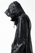 画像をギャラリービューアに読み込む, ISAMU KATAYAMA BACKLASH MODS COAT / GOAT LEATHER (GARMENT+SPRAY DYED / BLACK)