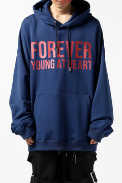 Load image into Gallery viewer, mastermind JAPAN SWEAT HOODIE / GLITTER LOGO (NAVY)