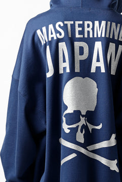 Load image into Gallery viewer, mastermind JAPAN SWEAT HOODIE / GLITTER LOGO (NAVY)