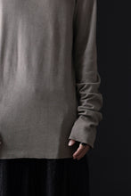 画像をギャラリービューアに読み込む, daub DYEING LONG SLEEVE CUTSEWN / C.JERSEY (TAUPE)