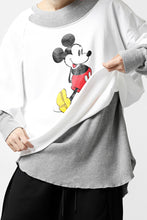 画像をギャラリービューアに読み込む, FACETASM × DISNEY Collaboration MICKEY DOCKING LAYER TOPS (WHITE)