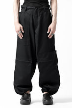 画像をギャラリービューアに読み込む, Y's BANG ON! No.189 GABARDINE PATCH WORK PANTS (BLACK)