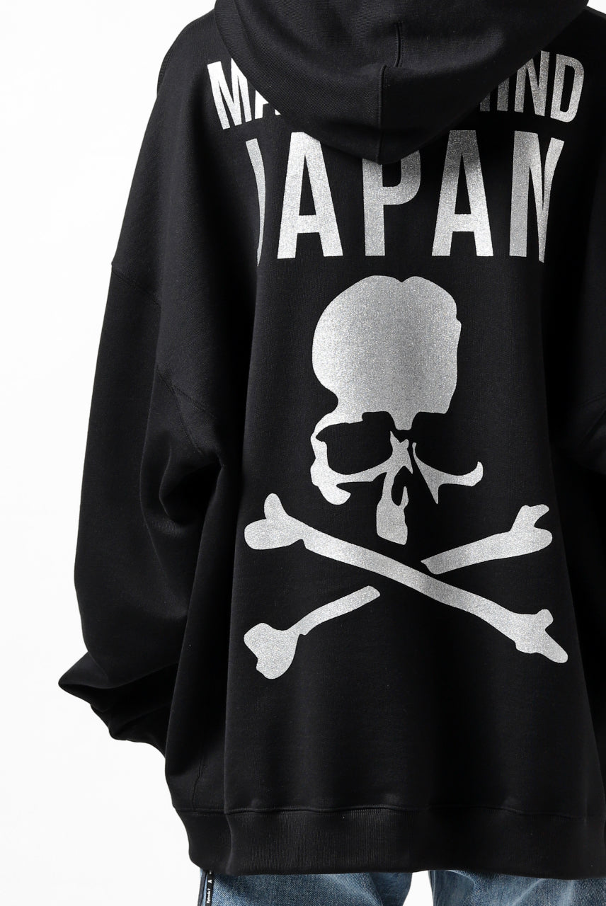 Load image into Gallery viewer, mastermind JAPAN SWEAT HOODIE / GLITTER LOGO (BLACK)