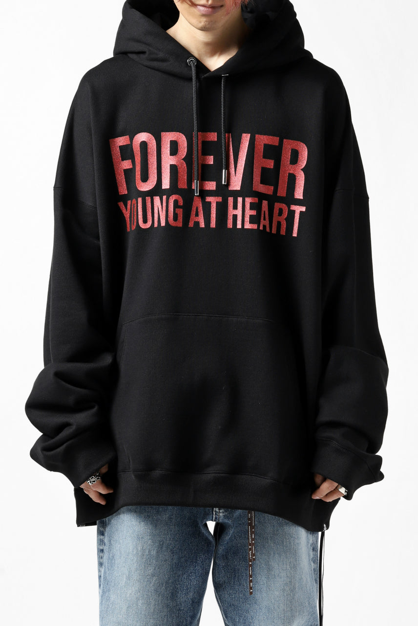 Load image into Gallery viewer, mastermind JAPAN SWEAT HOODIE / GLITTER LOGO (BLACK)