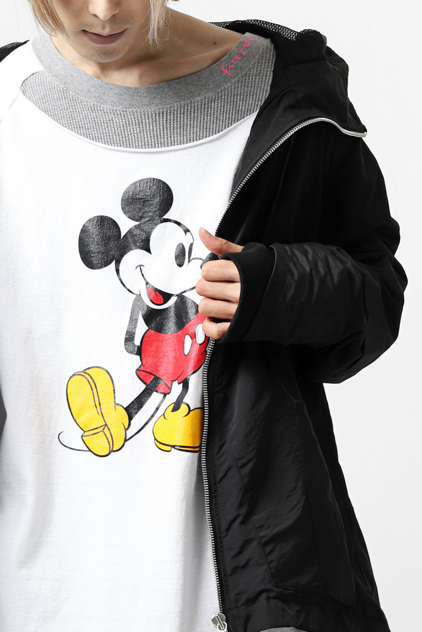画像をギャラリービューアに読み込む, FACETASM × DISNEY Collaboration MICKEY DOCKING LAYER TOPS (WHITE)