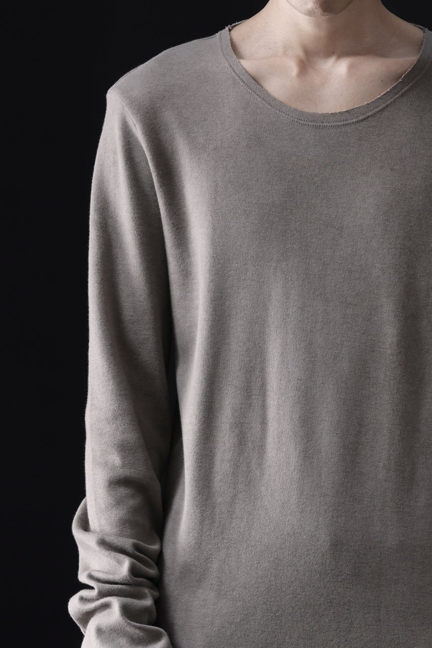 画像をギャラリービューアに読み込む, daub DYEING LONG SLEEVE CUTSEWN / C.JERSEY (TAUPE)
