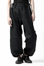 画像をギャラリービューアに読み込む, Y's BANG ON! No.189 GABARDINE PATCH WORK PANTS (BLACK)