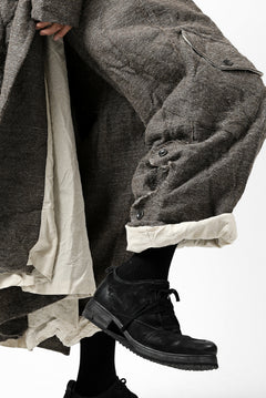 画像をギャラリービューアに読み込む, YUTA MATSUOKA buggy trousers / primitive wool (brown)