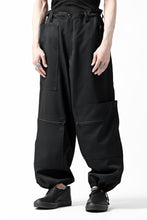 画像をギャラリービューアに読み込む, Y's BANG ON! No.189 GABARDINE PATCH WORK PANTS (BLACK)