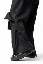 画像をギャラリービューアに読み込む, Y's BANG ON! No.189 GABARDINE PATCH WORK PANTS (BLACK)