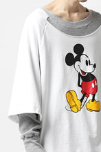 画像をギャラリービューアに読み込む, FACETASM × DISNEY Collaboration MICKEY DOCKING LAYER TOPS (WHITE)