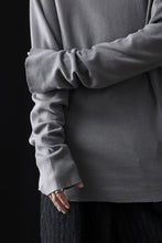 画像をギャラリービューアに読み込む, daub DYEING LONG SLEEVE CUTSEWN / C.JERSEY (GREY)