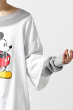 画像をギャラリービューアに読み込む, FACETASM × DISNEY Collaboration MICKEY DOCKING LAYER TOPS (WHITE)