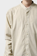 画像をギャラリービューアに読み込む, daub DYEING MINIMAL LS SHIRT / C.POPLIN (SAND)