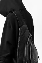 Load image into Gallery viewer, ISAMU KATAYAMA BACKLASH ONE SHOULDER BAG / Italy Shoulder Object Dyed (BLACK)