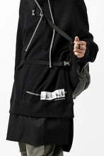 Load image into Gallery viewer, ISAMU KATAYAMA BACKLASH ONE SHOULDER BAG / Italy Shoulder Object Dyed (BLACK)