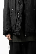 画像をギャラリービューアに読み込む, KLASICA FLPC-1 FLIGHT JACKET with BONDED LINING / SERGE WOOL&RAMIE (IRON)