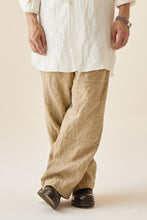 Load image into Gallery viewer, sus-sous trousers MK-1 / L100 herringbone washer (SAND BEIGE)