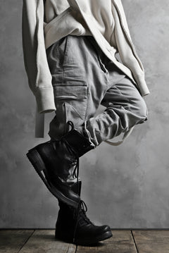 画像をギャラリービューアに読み込む, 11 BY BORIS BIDJAN SABERI CARGO POCKET PANT / STRETCH DENIM "P21B-F-1481" (ICE GREY)