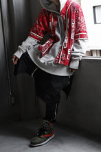 画像をギャラリービューアに読み込む, READYMADE BANDANA BASEBALL SHIRT (RED ASORT #B)