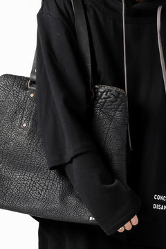 画像をギャラリービューアに読み込む, ierib onepiece tote bag / Rough Bull (BLACK)