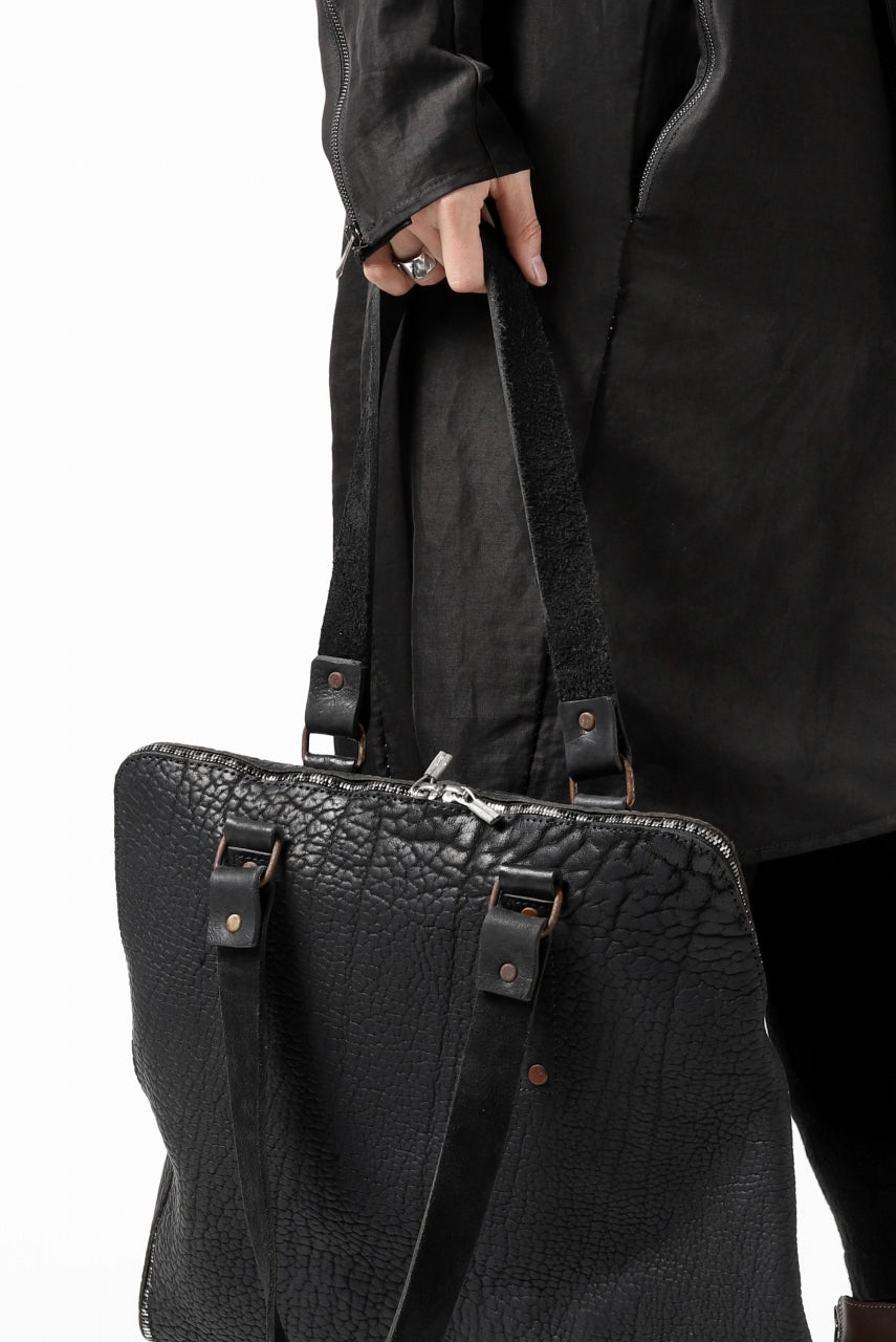 画像をギャラリービューアに読み込む, ierib onepiece tote bag / Rough Bull (BLACK)