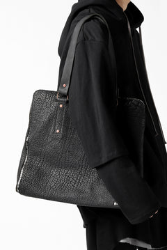 画像をギャラリービューアに読み込む, ierib onepiece tote bag / Rough Bull (BLACK)