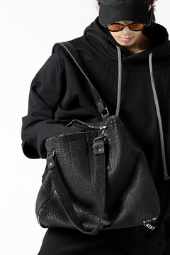 画像をギャラリービューアに読み込む, ierib onepiece tote bag / Rough Bull (BLACK)