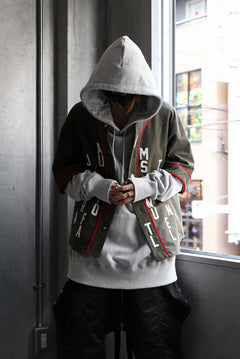 画像をギャラリービューアに読み込む, READYMADE MILITARY BASEBALL SHIRT (KHAKI GREEN #A)