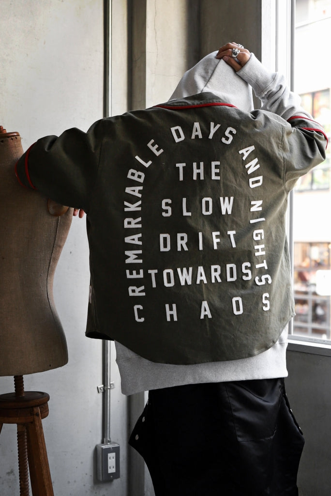 画像をギャラリービューアに読み込む, READYMADE MILITARY BASEBALL SHIRT (KHAKI GREEN #A)