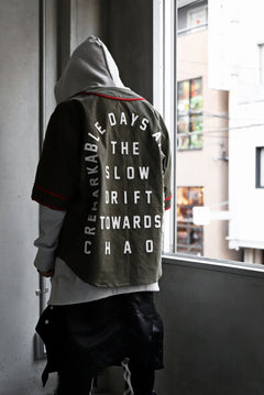 画像をギャラリービューアに読み込む, READYMADE MILITARY BASEBALL SHIRT (KHAKI GREEN #A)