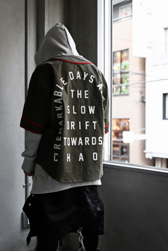 画像をギャラリービューアに読み込む, READYMADE MILITARY BASEBALL SHIRT (KHAKI GREEN #A)