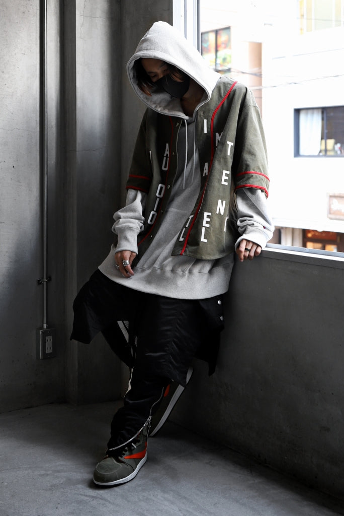 画像をギャラリービューアに読み込む, READYMADE MILITARY BASEBALL SHIRT (KHAKI GREEN #A)