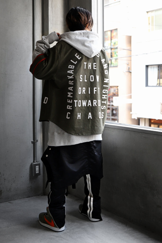 画像をギャラリービューアに読み込む, READYMADE MILITARY BASEBALL SHIRT (KHAKI GREEN #A)