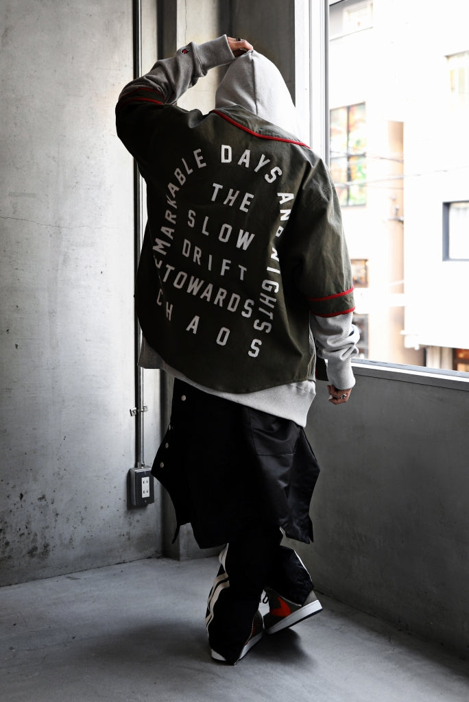 画像をギャラリービューアに読み込む, READYMADE MILITARY BASEBALL SHIRT (KHAKI GREEN #A)