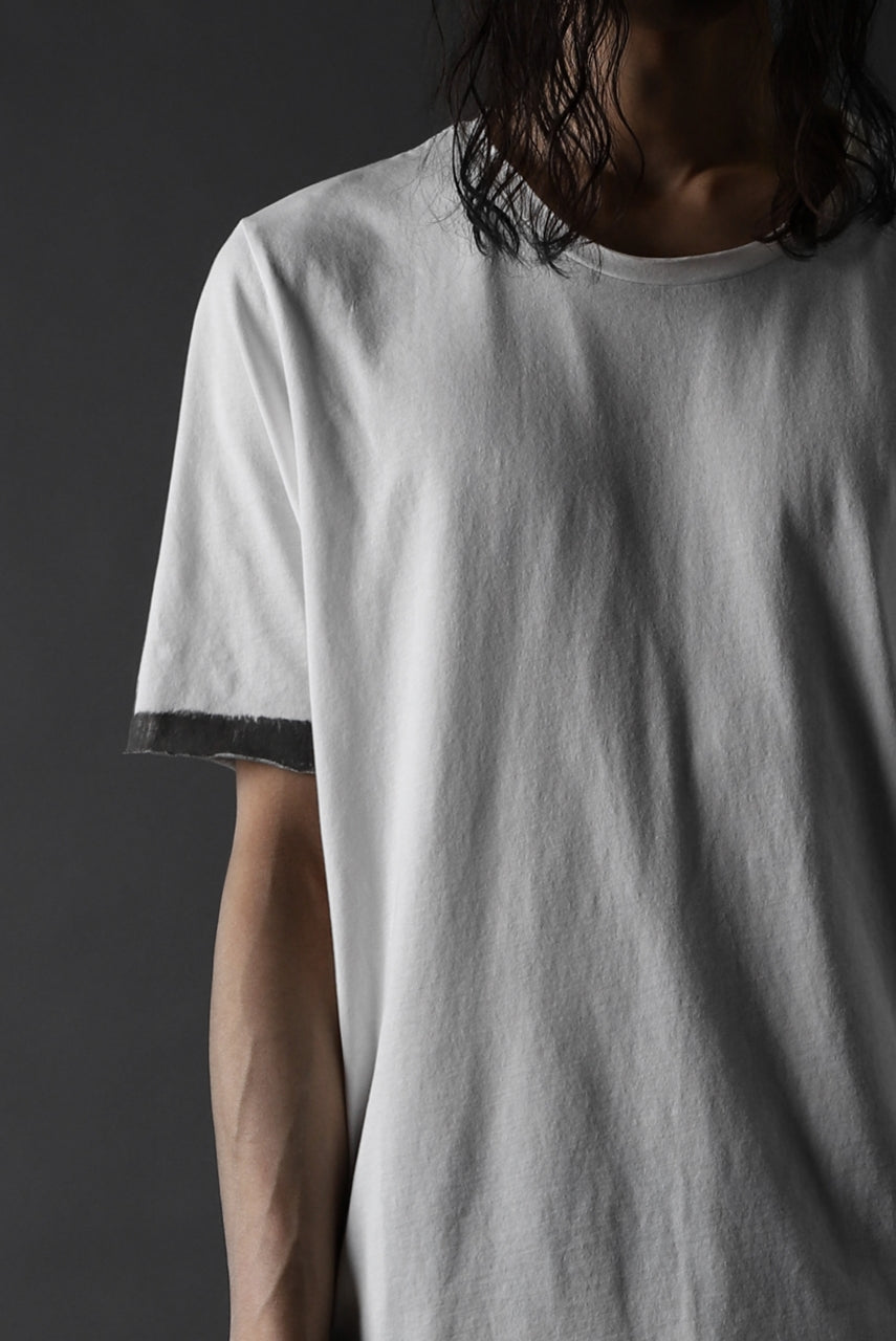 画像をギャラリービューアに読み込む, thomkrom BRUSH PAINT END T-SHIRT (OFF WHITE)