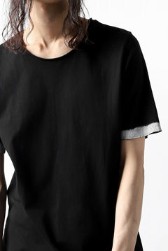 画像をギャラリービューアに読み込む, thomkrom BRUSH PAINT END T-SHIRT (BLACK)