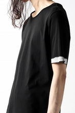 画像をギャラリービューアに読み込む, thomkrom BRUSH PAINT END T-SHIRT (BLACK)