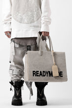 画像をギャラリービューアに読み込む, READYMADE SHOPPING BAG 40 LOGO (WHITE)